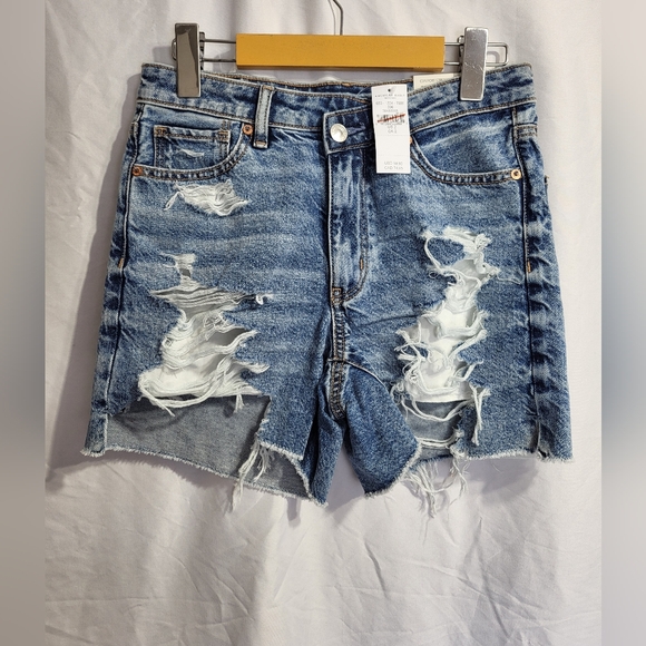 American Eagle Outfitters Pants - NEW American Eagle Outfitters Distressed Light Blue Denim Cutoff Shorts, Size 2